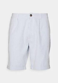 Pier One Pleated Seersucker Short - Shorts - Blue -Pier One Algemene Winkel Voor Herenmode a020ce1da6b84bd9bdafa40d5705abc0