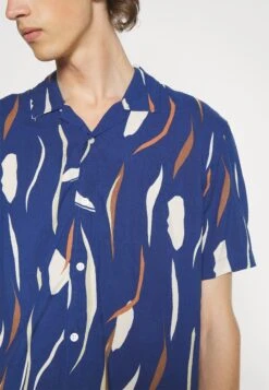 Pier One Contemporary Art Regular Resort- Overhemd - Blue -Pier One Algemene Winkel Voor Herenmode a0518d679d4f43c280b131d270852c8b