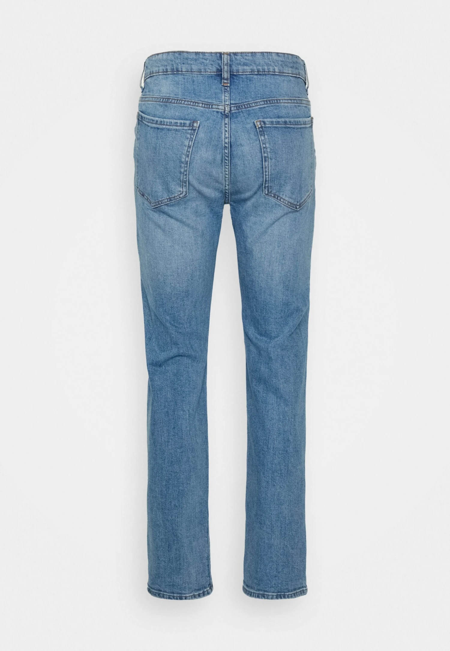 Pier One Straight Leg Jeans - Blue Denim 10 Pier One Straight Leg Jeans - Blue Denim - Image 10