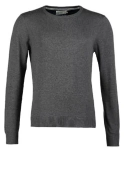 Pier One Basic Crewneck - Trui - Dark Grey Melange -Pier One Algemene Winkel Voor Herenmode a544139b03e5432e9796573c491ff748