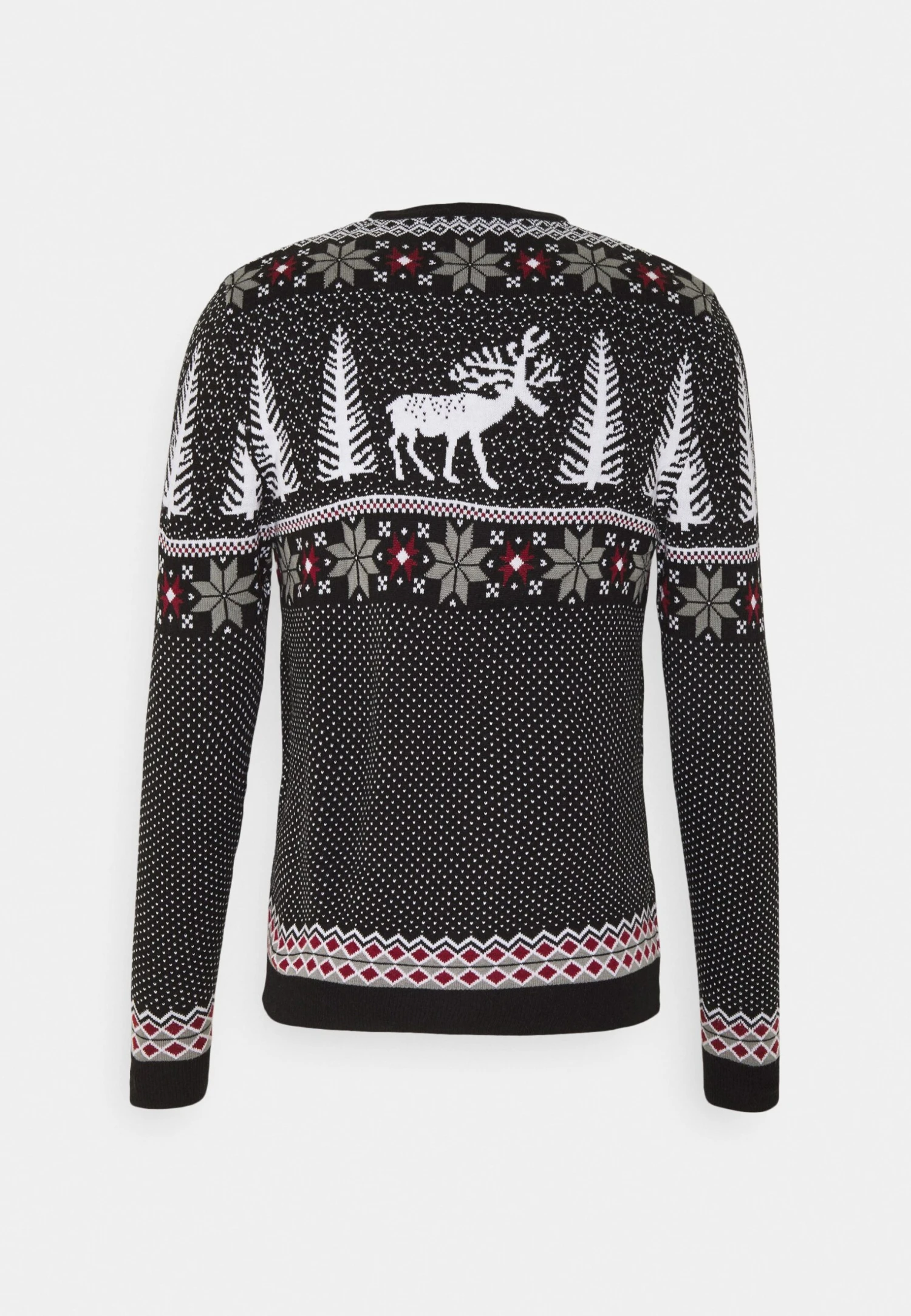Pier One Wintery Christmas Jumper- Trui - Black 2 Pier One Wintery Christmas Jumper- Trui - Black - Afbeelding 2
