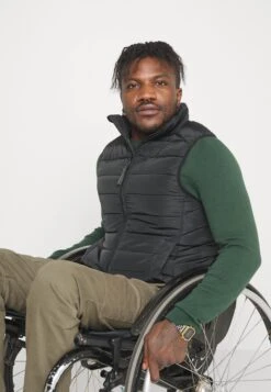 Pier One Bodywarmer - Black -Pier One Algemene Winkel Voor Herenmode a6287727bfd1418cabf8305da2875468