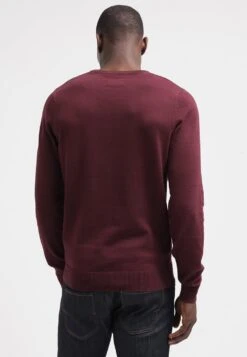 Pier One Basic Crewneck - Trui - Bordeaux -Pier One Algemene Winkel Voor Herenmode aaf245cbddbb47c589ef82b506fadeca