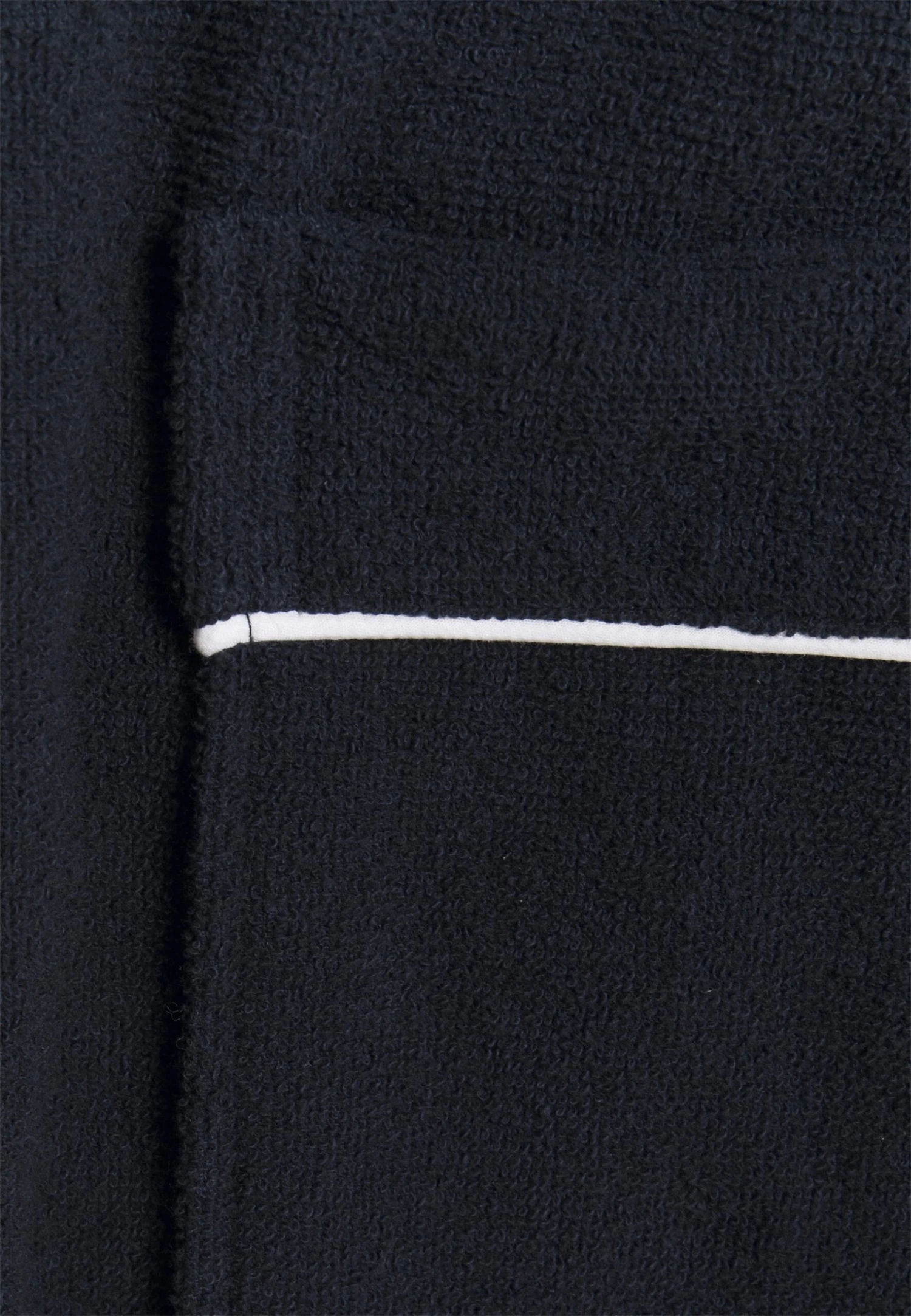 Pier One Badjas - Dark Blue/White 3 Pier One Badjas - Dark Blue/White - Image 3