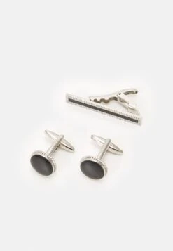 Pier One Set - Pochet - Black/Silver-Coloured -Pier One Algemene Winkel Voor Herenmode af718bb6ea53446385ba8c5b356de5e5