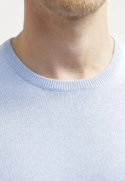 Pier One Basic Crewneck - Trui - Light Blue -Pier One Algemene Winkel Voor Herenmode b041e581fd1148bba0db07cb588bf608