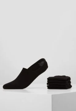 Pier One 5 Pack - Enkelsokken - Black