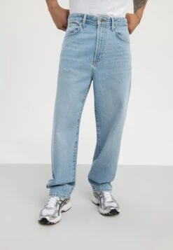Pier One Relaxed Fit Jeans - Light Blue Denim