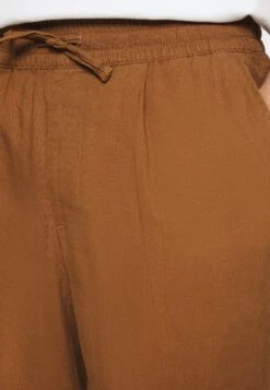Pier One Drawcord Trousers Linen Blend - Broek - Brown 9 Pier One Drawcord Trousers Linen Blend - Broek - Brown -Pier One Algemene Winkel Voor Herenmode bedf8e1eb0ea4ab1b26ff4d546d32792