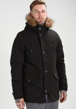 Pier One Parka - Black -Pier One Algemene Winkel Voor Herenmode c0c848318c884900815f06dc41dece2c