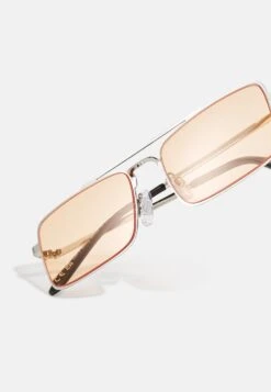 Pier One Unisex - Zonnebril - Silver-Coloured, Orange -Pier One Algemene Winkel Voor Herenmode c3e0b08b50694894a004abe5f6d7d7b9