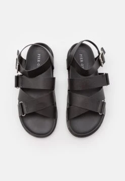 Pier One Unisex - Sandalen - Black 9 Pier One Unisex - Sandalen - Black -Pier One Algemene Winkel Voor Herenmode cfa1a932594a4711b3c49603ed200cce
