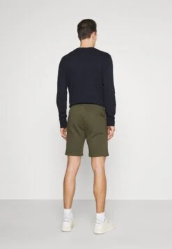 Pier One 2 Pack - Shorts - Black/Olive -Pier One Algemene Winkel Voor Herenmode d04bcdff151142de9439b5fc4296d372