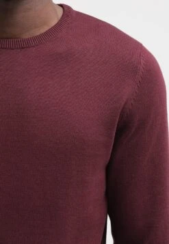 Pier One Basic Crewneck - Trui - Bordeaux -Pier One Algemene Winkel Voor Herenmode d715837f4bae40fc8cff240ff173ecfa