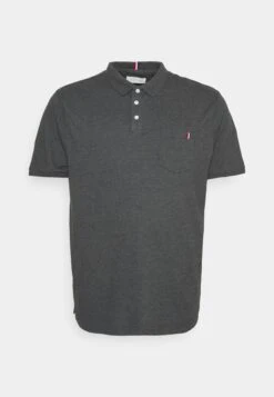 Pier One Tricolore Trim- Poloshirt - Dark Grey -Pier One Algemene Winkel Voor Herenmode d71f135acdb14bbd877c7d99fda87b64