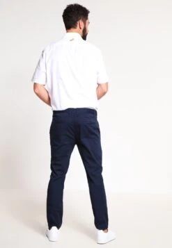 Pier One Chino - Dark Blue -Pier One Algemene Winkel Voor Herenmode d781d37eda76425a93e9a0a3b37f56fe