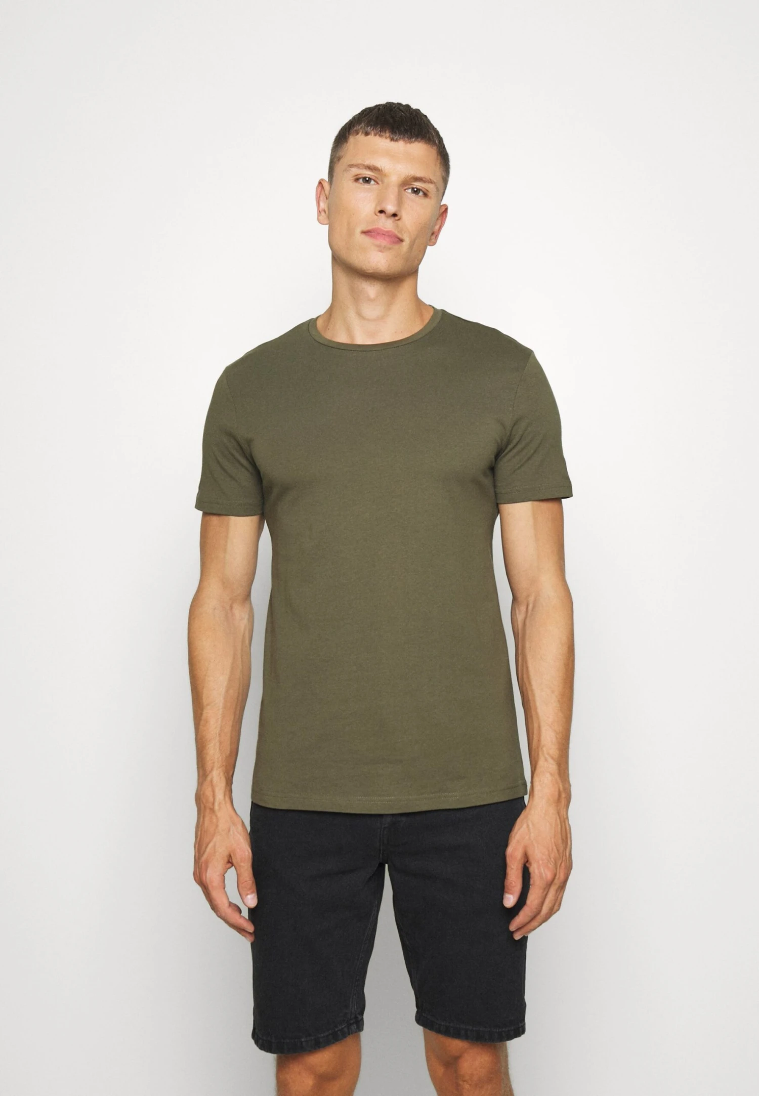 Pier One 7 Pack - T-Shirt Basic - White/Blue/Green 3 Pier One 7 Pack - T-Shirt Basic - White/Blue/Green - Image 3