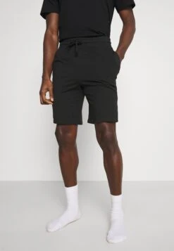 Pier One 3 Pack - Pyjamabroek - Black/Mottled Dark Grey/Red -Pier One Algemene Winkel Voor Herenmode df5392693ae34fbcbd75bdfbc8faa1bc