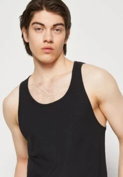 Pier One 3 Pack - Top - Black -Pier One Algemene Winkel Voor Herenmode df5f7a78c3a34352ab8b0568914160ac