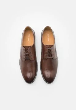 Pier One Leather - Veterschoenen - Brown -Pier One Algemene Winkel Voor Herenmode e16ae3bcd3554c4ebf4319c6e9f00c52