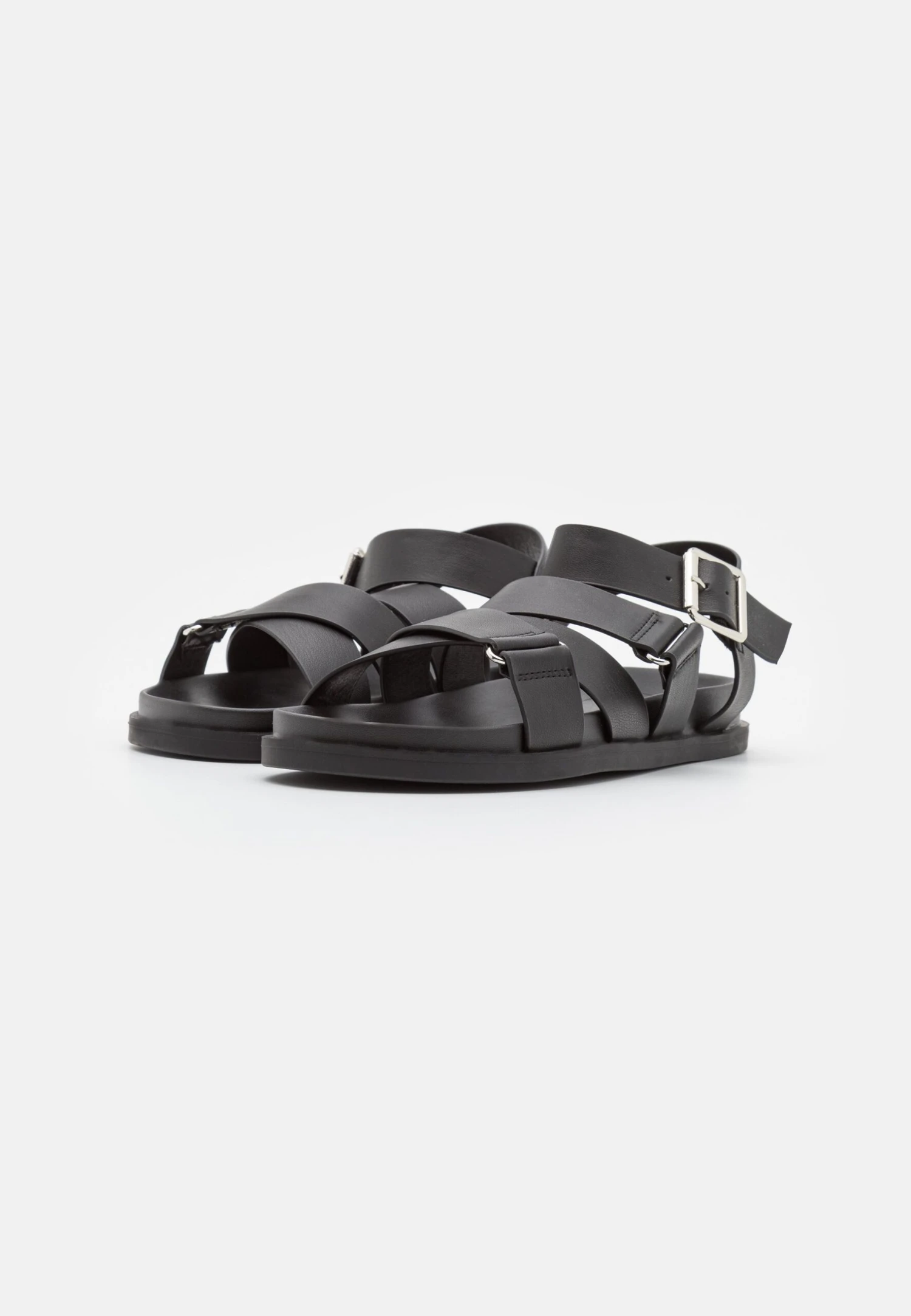 Pier One Unisex - Sandalen - Black 2 Pier One Unisex - Sandalen - Black - Image 2