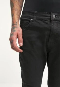 Pier One Slim Fit Jeans - Black Denim -Pier One Algemene Winkel Voor Herenmode e6495bdd88fd4ba1ba4e9b5c63680635
