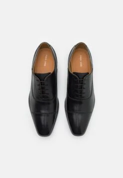 Pier One Leather- Veterschoenen - Black -Pier One Algemene Winkel Voor Herenmode e65f0c430cf0472d8a3d71decc7c0996