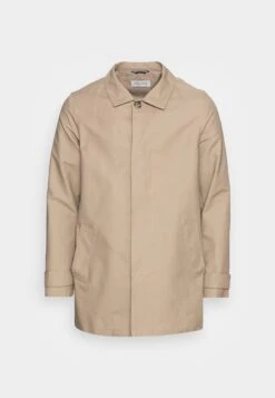 Pier One Commuter Coat- Halflange Jas - Tan -Pier One Algemene Winkel Voor Herenmode f31a8a30813e4c0dafda3e75f062c161