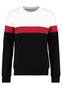 Pier One Sweater - White/Black -Pier One Algemene Winkel Voor Herenmode f3459e77f4664b089126d2c3f03b02f7