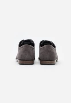Pier One Leather - Veterschoenen - Grey -Pier One Algemene Winkel Voor Herenmode f8a860479abf459ca3b476fd1a302b71