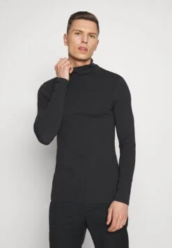 Pier One 2 Pack - Longsleeve - White/Black -Pier One Algemene Winkel Voor Herenmode f96a38dd458040bb8ba797214d8d74e6